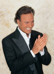 Foto del cantante Julio Iglesias