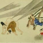 He-Gassen (屁 合 戦), también conocida como “la guerra de los pedos” del periodo japonés Edo (1603-1868) del artículo sobre el hinojo y las flatulencias.