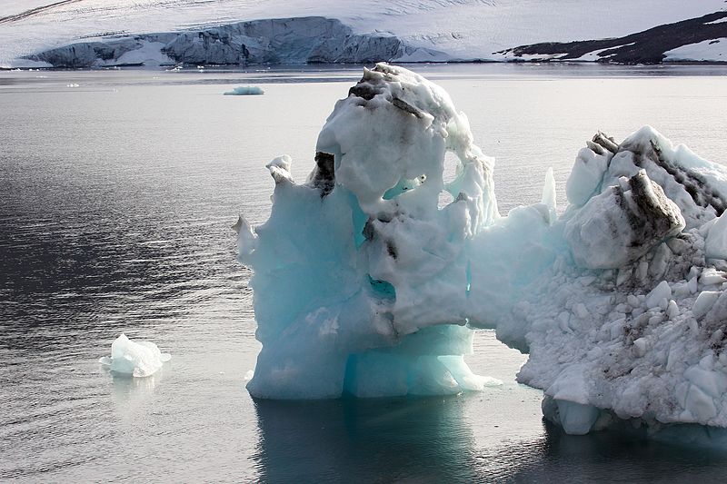 Glaciar Burgerbukta, Svalbard. El deshielo de los glaciares es una de las consecuencias más graves del cambio climático