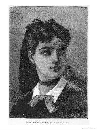 Retrato de Sophie Germain por non lisible