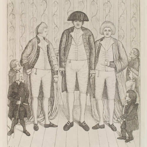 Charles_Byrne;_James_Burnett,_Lord_Monboddo;_William_Richardson;_John_Bell;_Baillie_Kyd_by_John_Kay